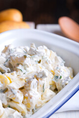 Bavarian potato salad