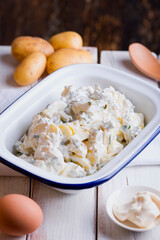 Bavarian potato salad