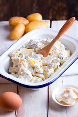 Bavarian potato salad