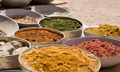 Different types of sand
