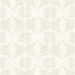Fototapeta premium Pale grey washed out linen seamless texture. Soft tonal woven jute effect print. Textured fibre cotton background. Rustic high resolution beach cottage soft furnishing pattern material. 
