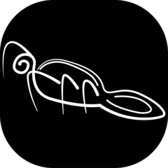 hand drawn illustration of a ant design concept 