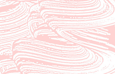 Grunge texture. Distress pink rough trace. Fabulou