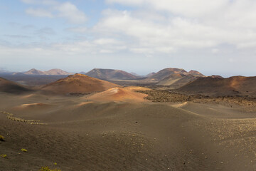 Fototapeta na wymiar Timanfaya National Park - Lanzarote