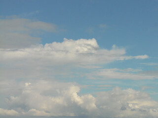 blue sky with clouds
