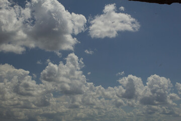 blue sky with clouds