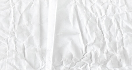 crumpled white paper texture