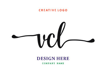 VCL lettering logo is simple, easy to understand and authoritative