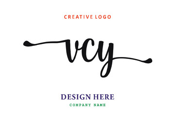 VCY lettering logo is simple, easy to understand and authoritative
