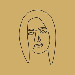 One Line Art Ilustration