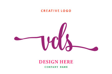 VDS lettering logo is simple, easy to understand and authoritative