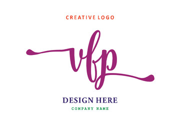 VFP lettering logo is simple, easy to understand and authoritative