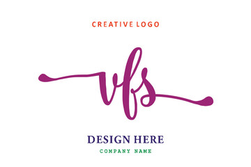 VFS lettering logo is simple, easy to understand and authoritative