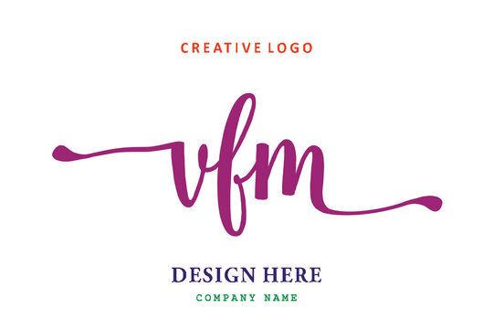 VFM lettering logo is simple, easy to understand and authoritative