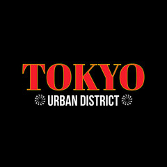Tokyo Urban District Streetwaer Style Shirt Design Brand Clothing	
