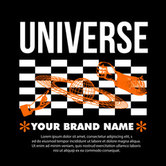 Universe Streetwaer Style Shirt Design Brand Clothing	
