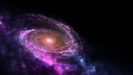 cience fiction wallpaper. Beauty of deep space. Colorful graphics for background, like water waves,...