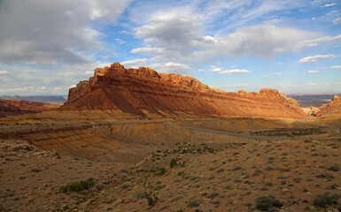 Black Dragon cliffs, Spotted Wolf Canyon, Utah