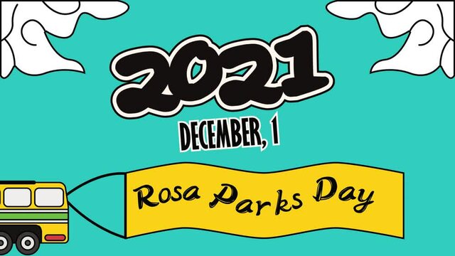 This is a FHD quality video about the commemoration of Rosa Parks Day in America. This video is suitable for clarifying and beautifying the commemoration of Rosa Parks Day for his services