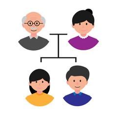 Family Tree With Two Children