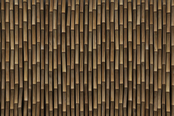 Closeup 3D bamboo texture background, Brown bamboo stick pattern background, texture background, 3d rendering