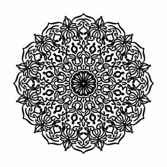 decorative concept abstract mandala illustration