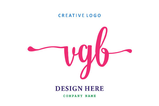VGB lettering logo is simple, easy to understand and authoritative