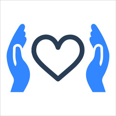 Pain or palliative care icon