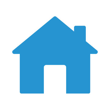 house icon blue png