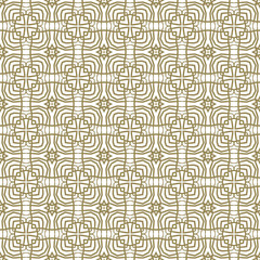Fototapeta na wymiar Abstract seamless pattern with various shapes. Geometric pattern for fabric. Textile background.