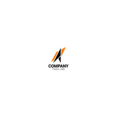 Abstract triangle logo has the meaning of navigation or transportation. suitable for industrial companies or businesses, architects, construction, technology, health, entertainment, agriculture, fashi