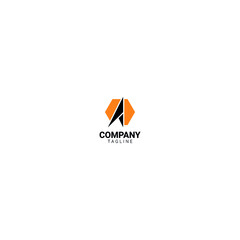 Abstract triangle logo has the meaning of navigation or transportation. suitable for industrial companies or businesses, architects, construction, technology, health, entertainment, agriculture, fashi