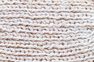 background texture surface knitting wool in winter season