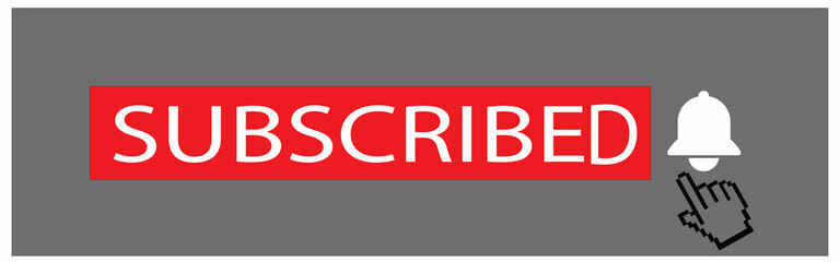 Subscribe Social Media Overlay