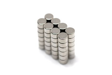 Neodymium magnet 8mm x 5mm vertical stack
