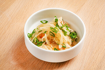 cabbage salad on the table