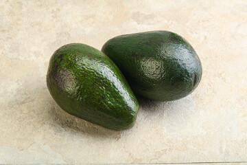 Fresh ripe avocado for cooking