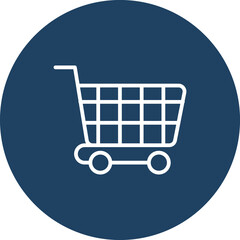 Cart Vector Icon That Can Easily Modified Or Edit

