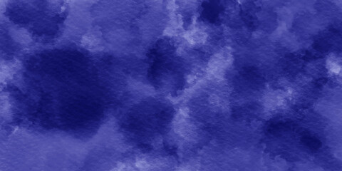 Abstract blue watercolor gradient paint grunge texture background.