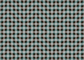 Fototapeta premium Abstract Geometric Pattern generative computational art illustration