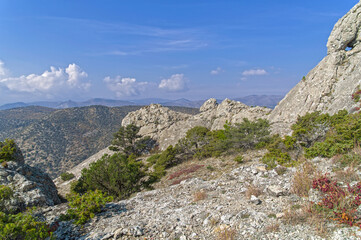 Crimean mountains.