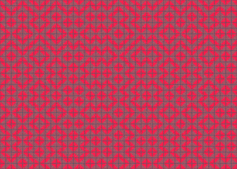 Abstract Geometric Pattern generative computational art illustration