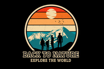 Back to nature silhouette design
