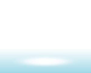 sky blue empty room studio gradient 3D background. White empty room. abstract background. horizontal template for design.  gray backgrounds gradient, room, interior, display. illustration. 