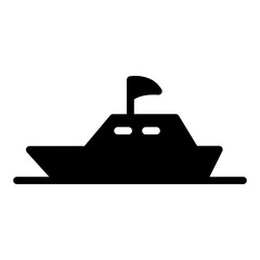 Obraz premium Ship icon