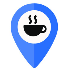 Pin Marker Pointer Locator Marker coffee restaurant hot 