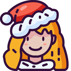 girl line icon