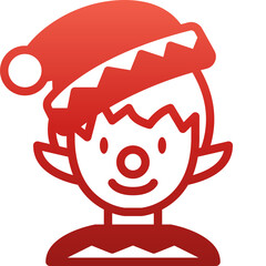 elf gradient icon
