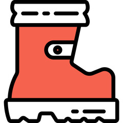 footwear one color icon