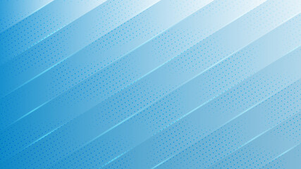 blue gradient background with a combination of lines and dots.